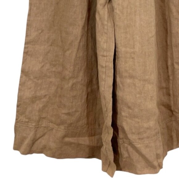 Milio Milano Pleated Linen Pants 154018 Small New - Picture 2 of 4